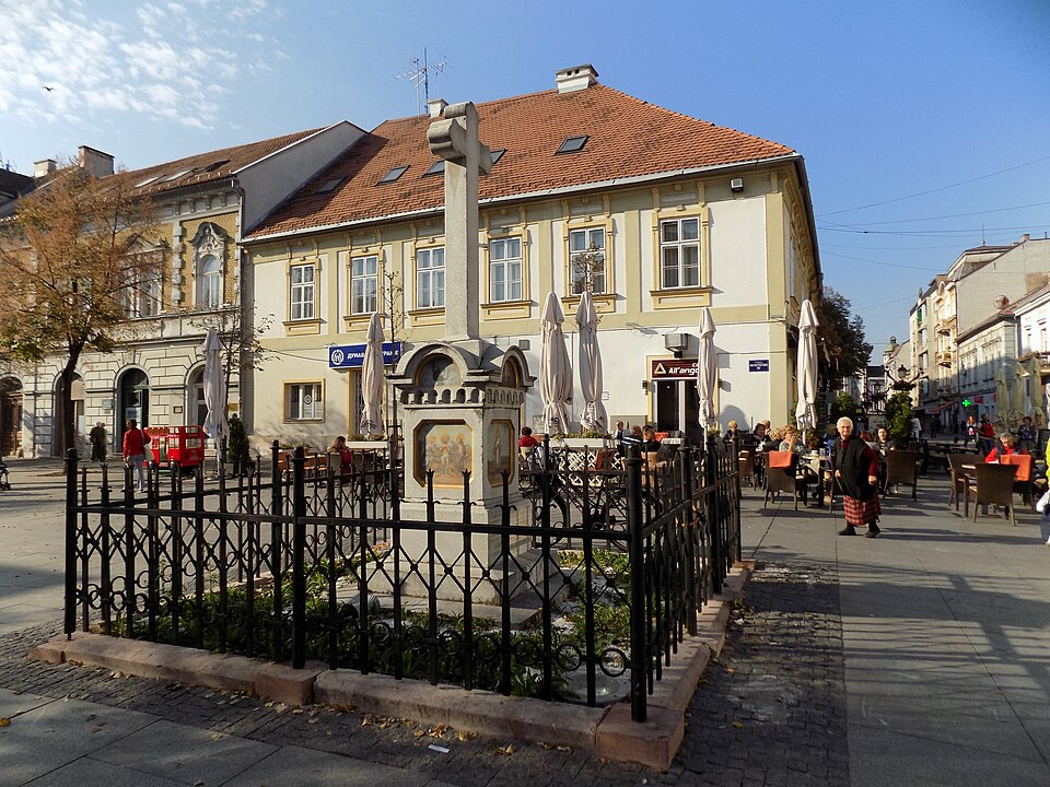 A photograph of Zavetni krst u Zemunu