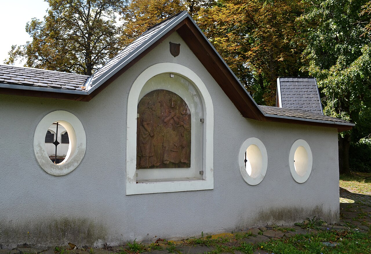 A photograph of Calvary Mountain Station of the Cross