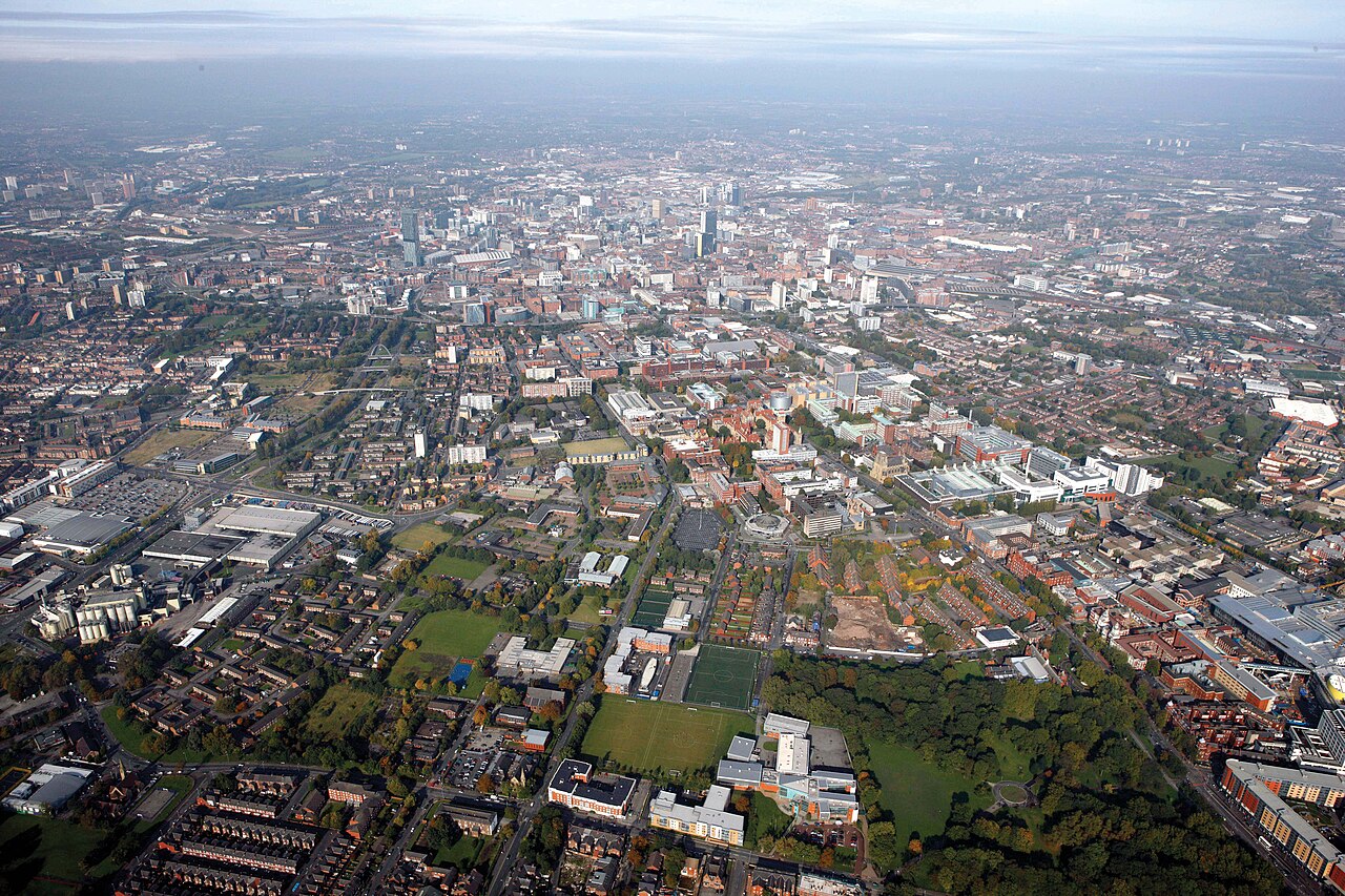 A photograph of Manchester