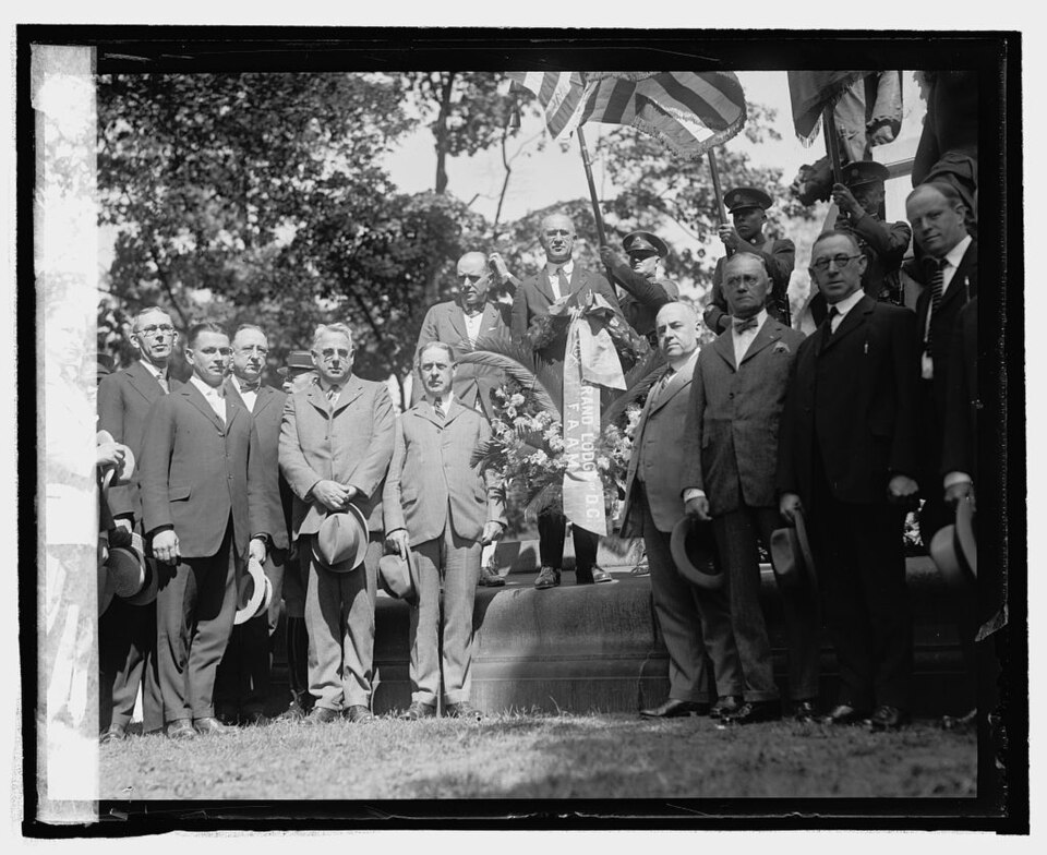 A photograph of Lafayette Square
