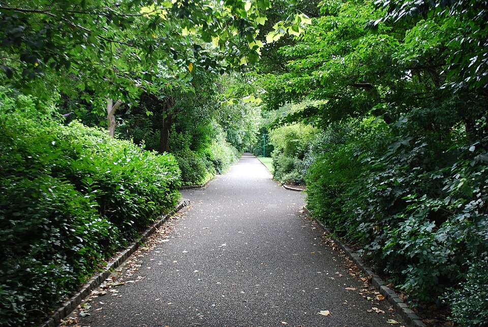 A photograph of Merrion Square