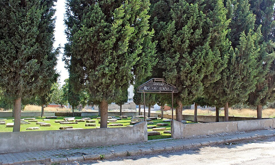 A photograph of Akhisar Jewish Cemetary