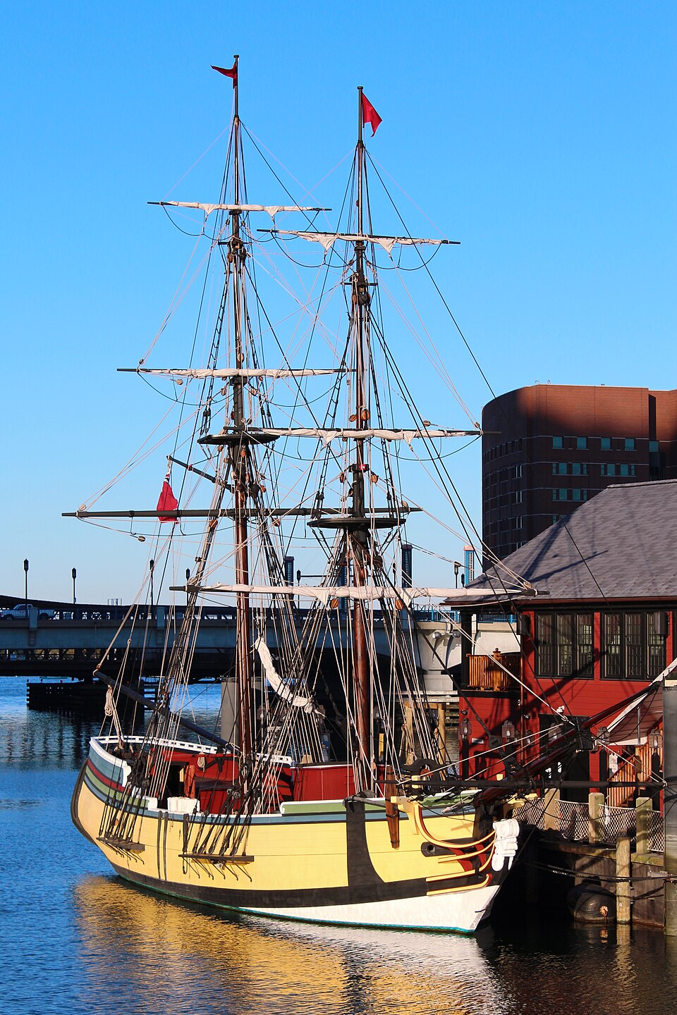 A photograph of Boston Tea Party - Ships and Museum