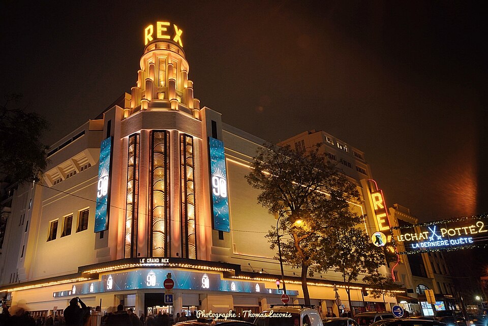 A photograph of Le Grand Rex