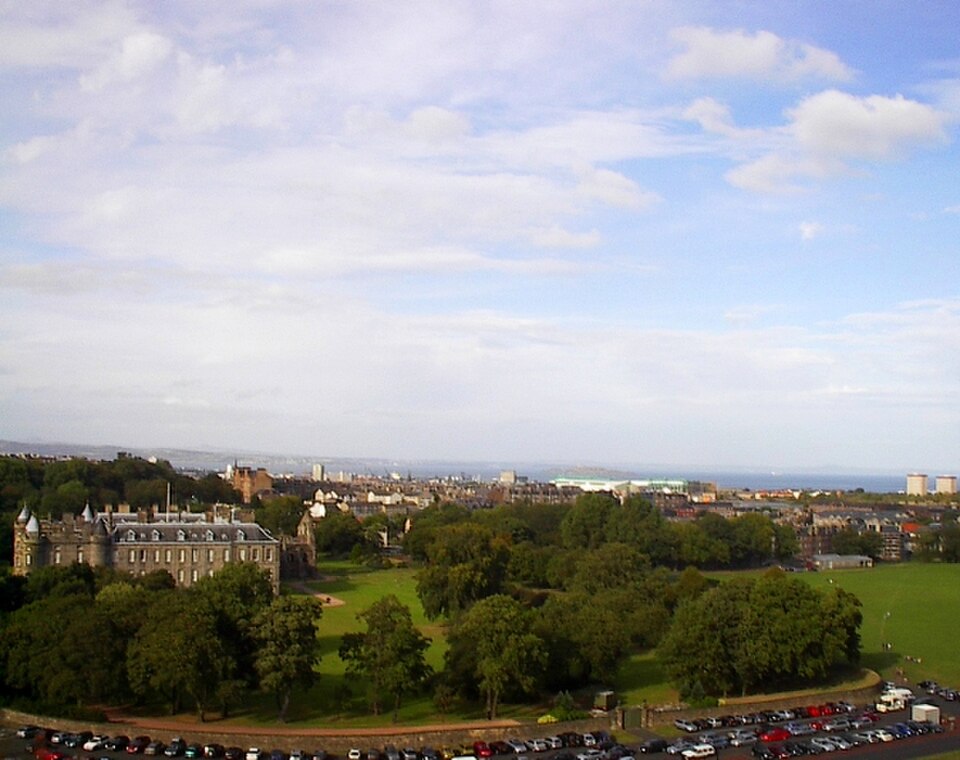 A photograph of Holyrood Park