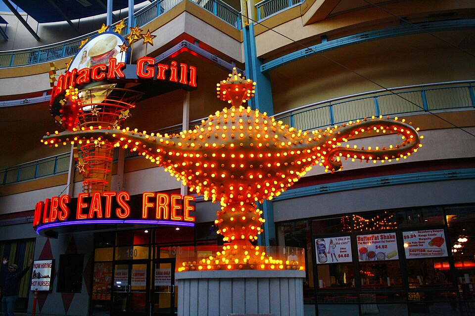 A photograph of Heart Attack Grill
