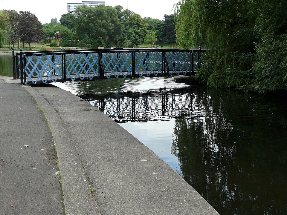 A photograph of Victoria Park