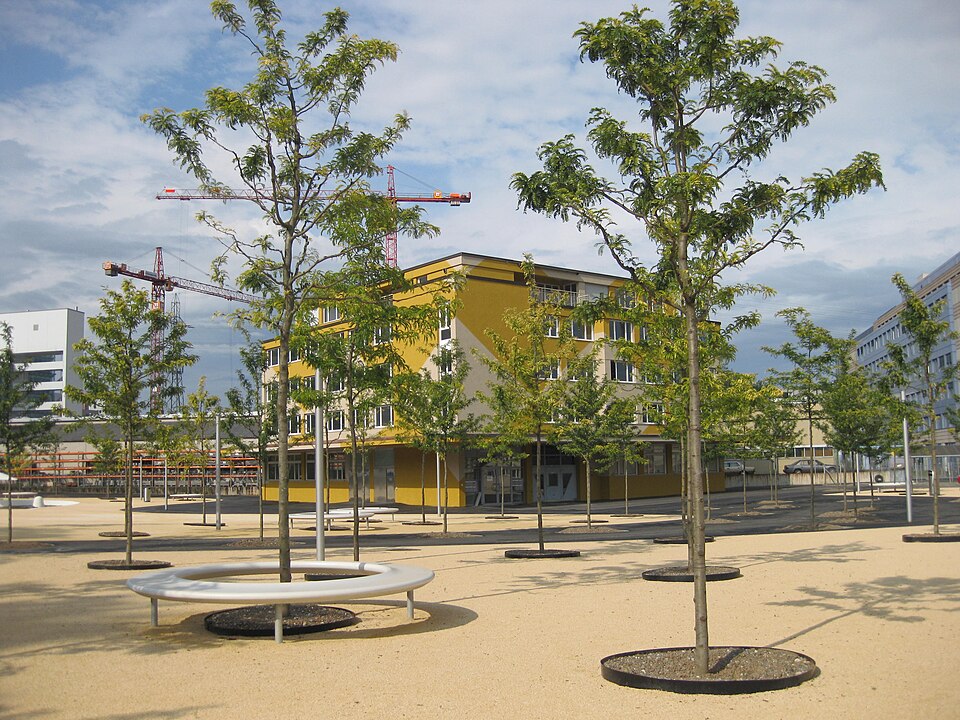 A photograph of Leutschenpark