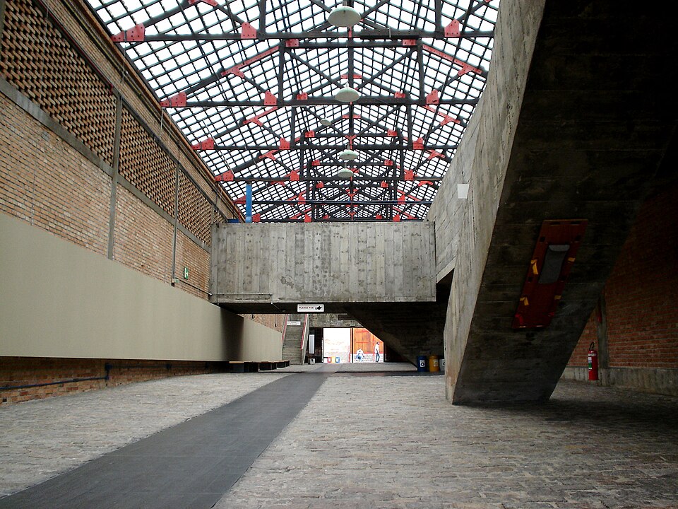 A photograph of SESC Pompeia