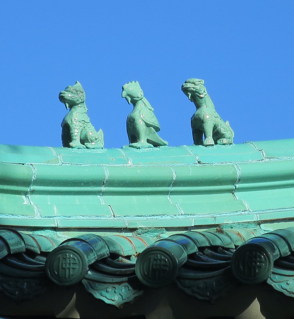 A photograph of Kuan Yin Temple