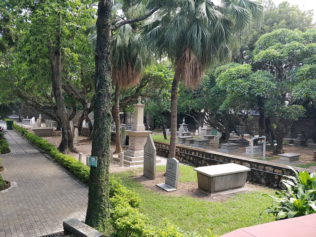 舊基督教墳場 Cemitério Protestante fotoğrafı