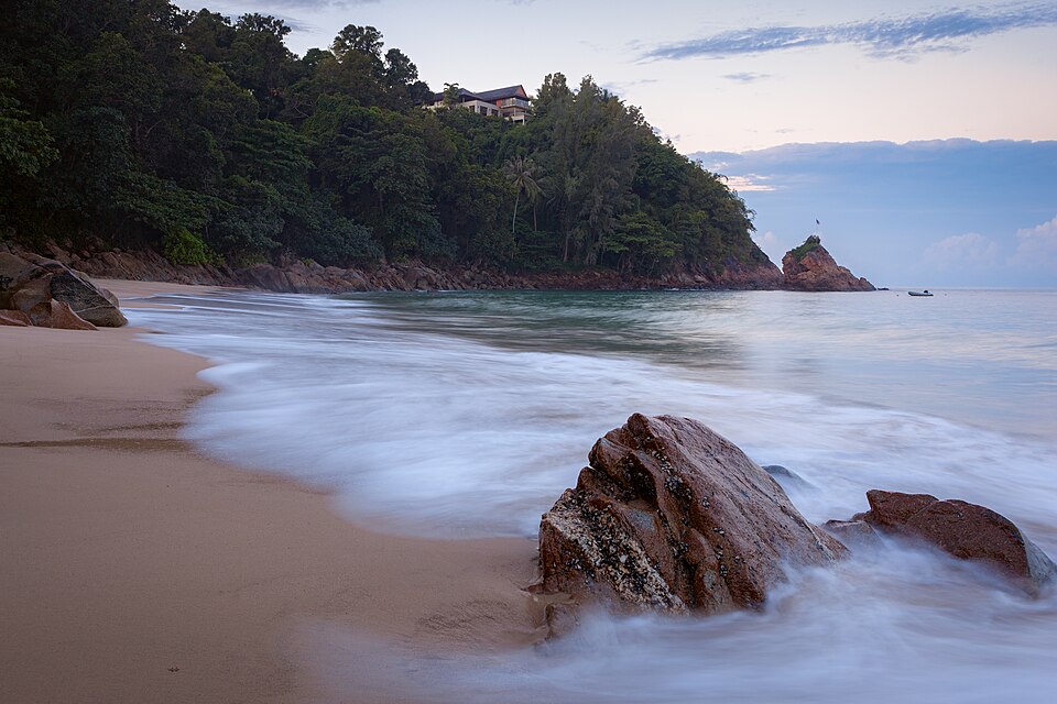 A photograph of Banana beach