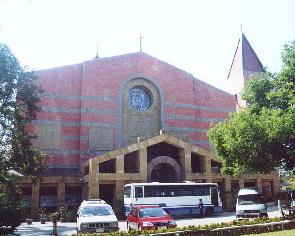 A photograph of Sacred Heart Cathedral
