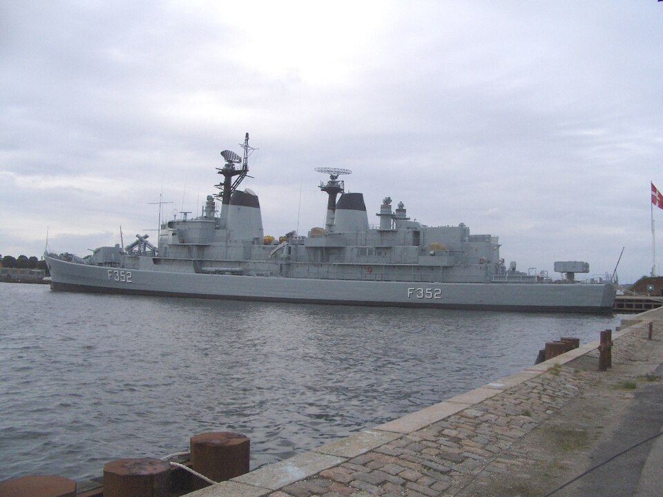 A photograph of HDMS Peder Skram
