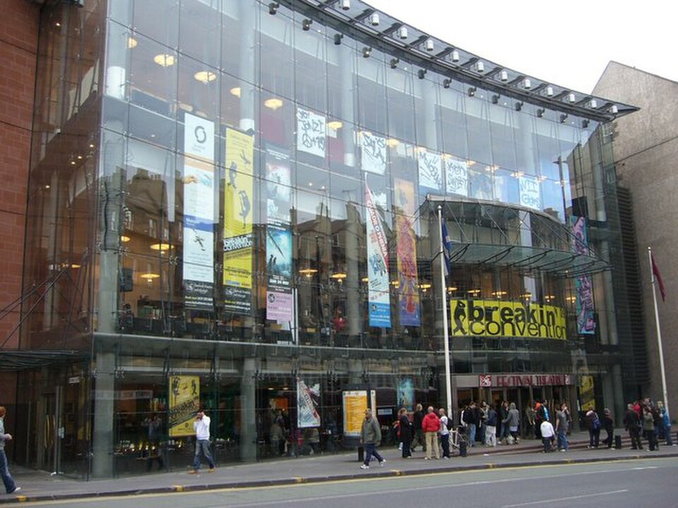 A photograph of Edinburgh Festival Theatre
