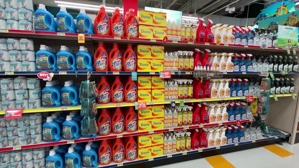 A photograph of Omega Mart