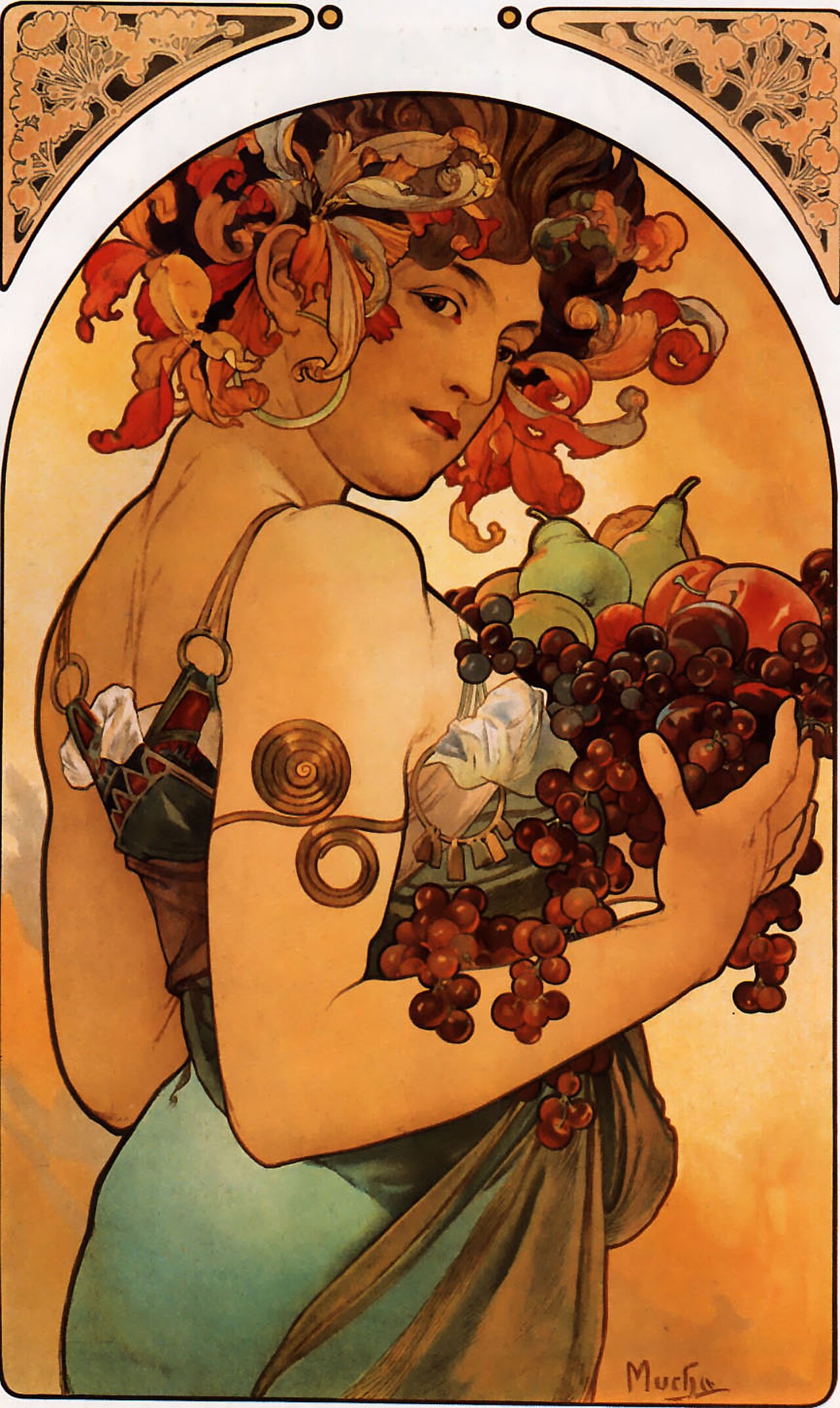 Uma fotografia de Mucha museum