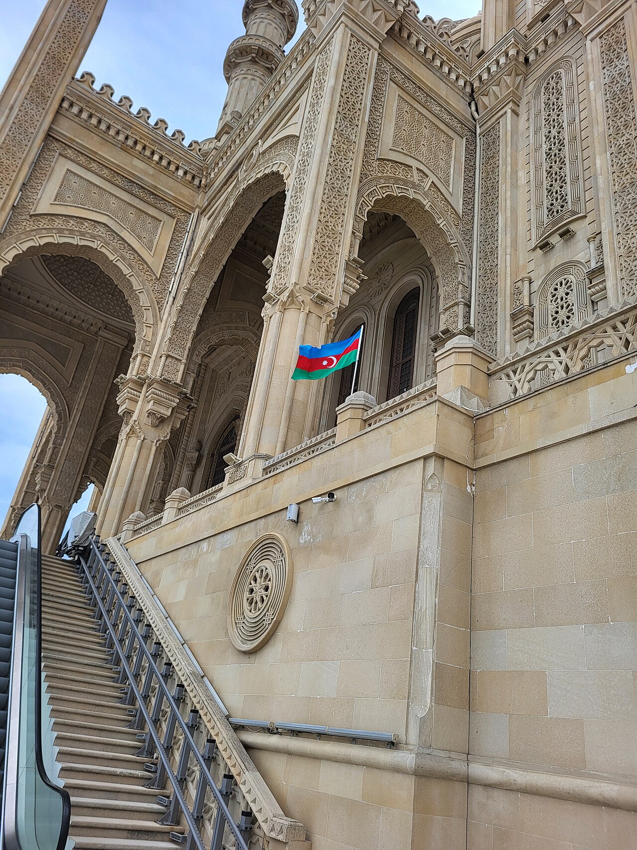 Une photographie de Heydar Mosque