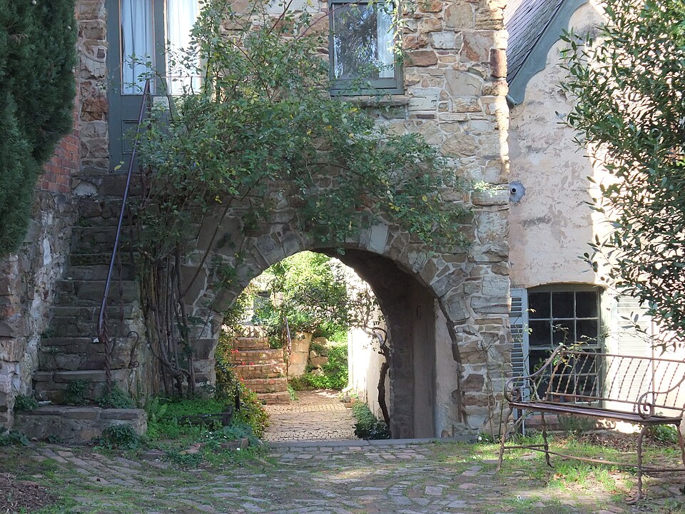A photograph of Montsalvat