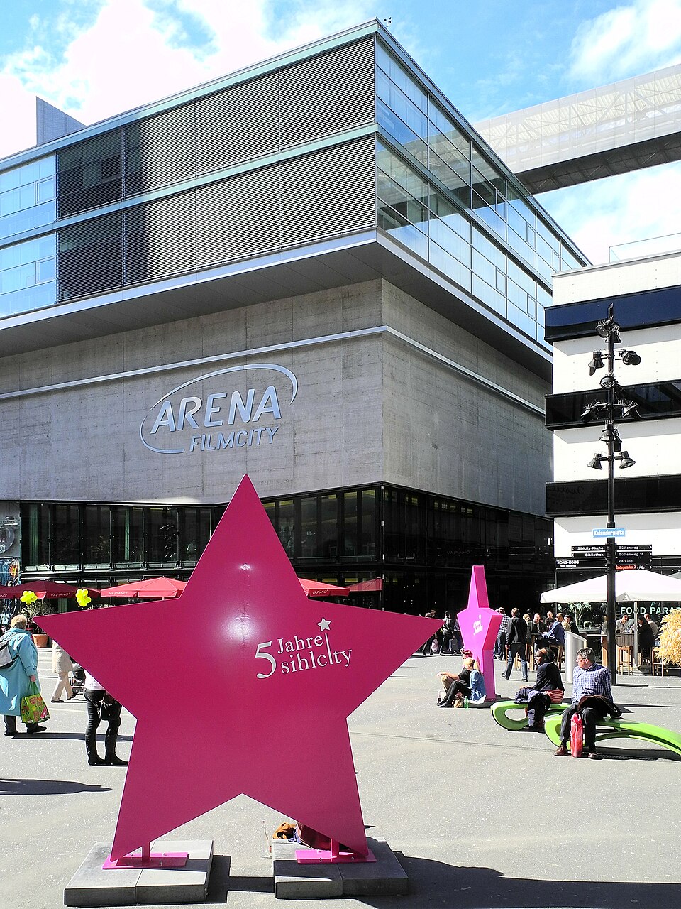 A photograph of Arena Cinemas