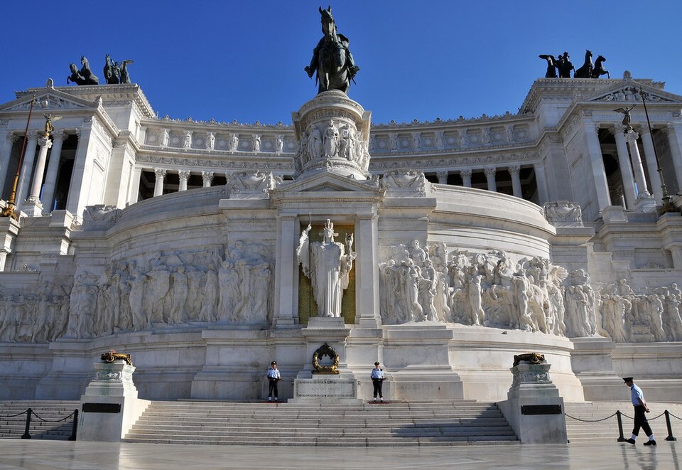 A photograph of Altare della Patria