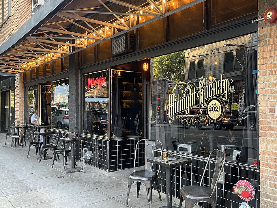 A photograph of Midnight Bar
