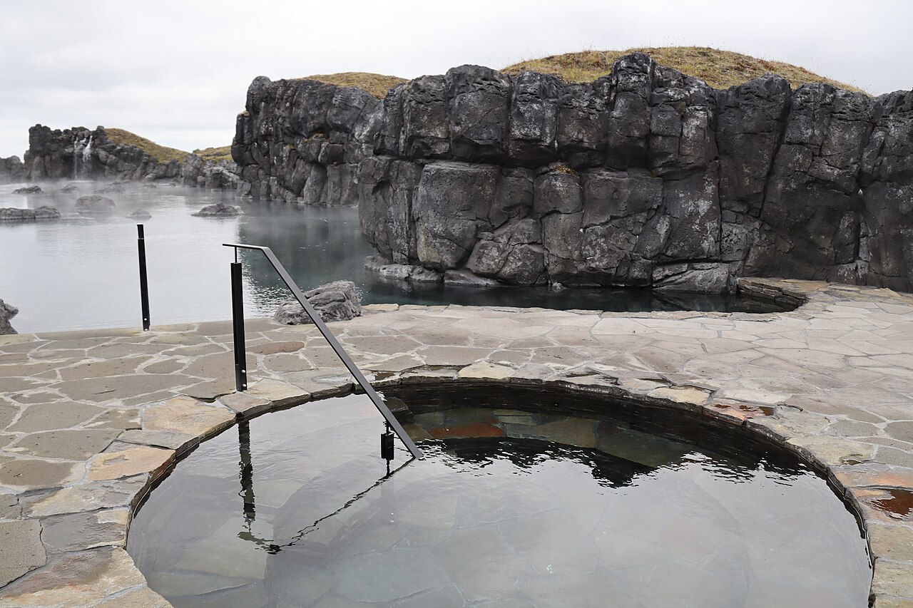 A photograph of Sky Lagoon