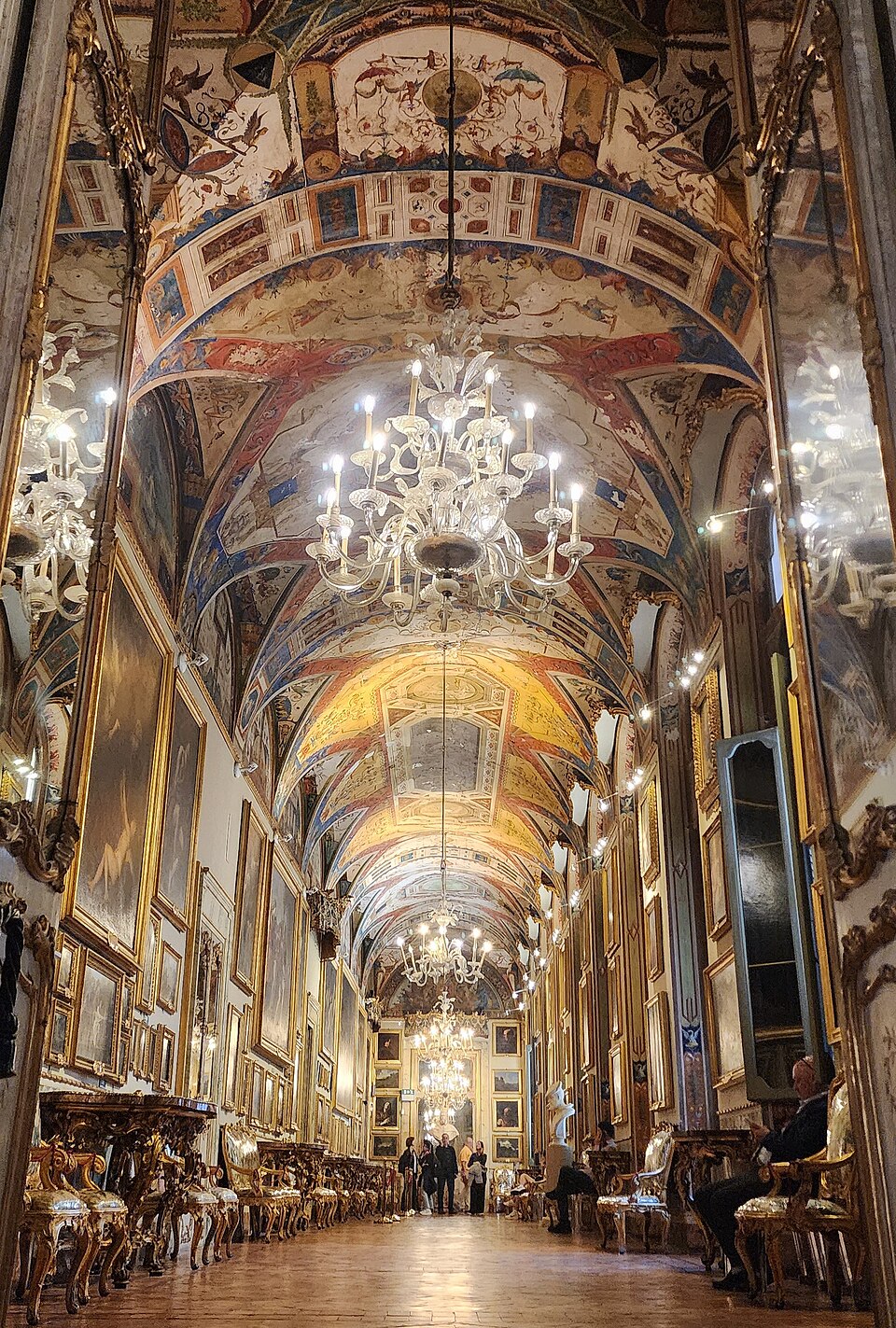 A photograph of Galleria Doria Pamphilj