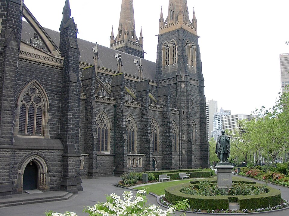 A photograph of St Patrick's Cathedral