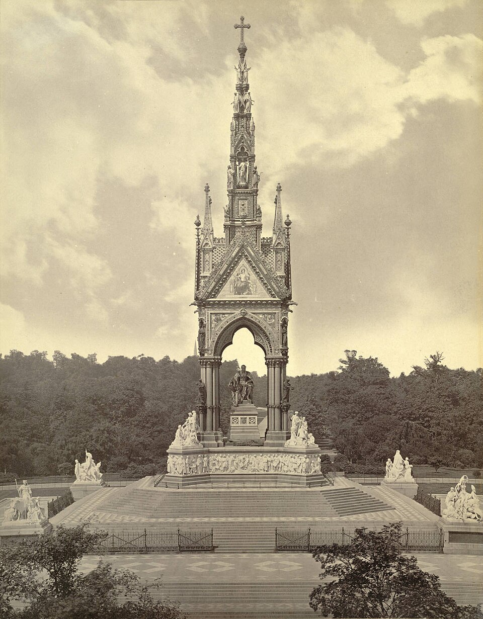 A photograph of Albert Memorial