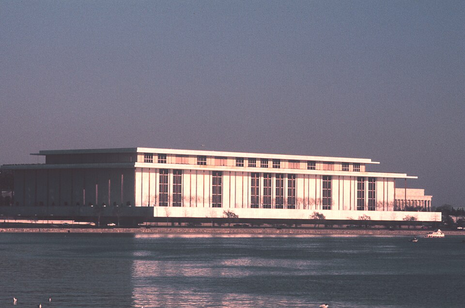 A photograph of John F. Kennedy Center for the Performing Arts