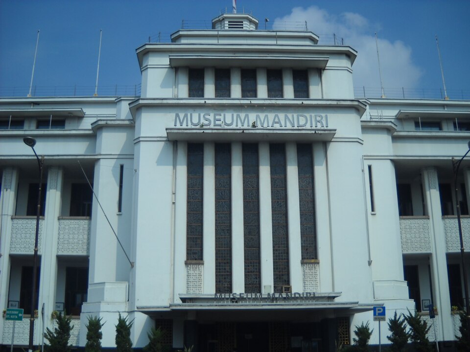A photograph of Bank Mandiri Museum