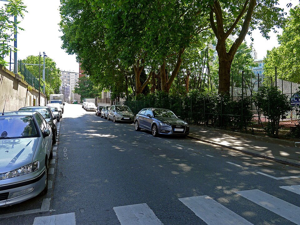 A photograph of square Castagnary