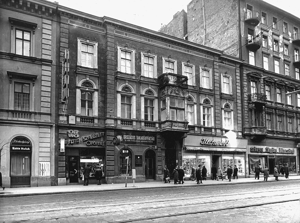 A photograph of Egykori vámház