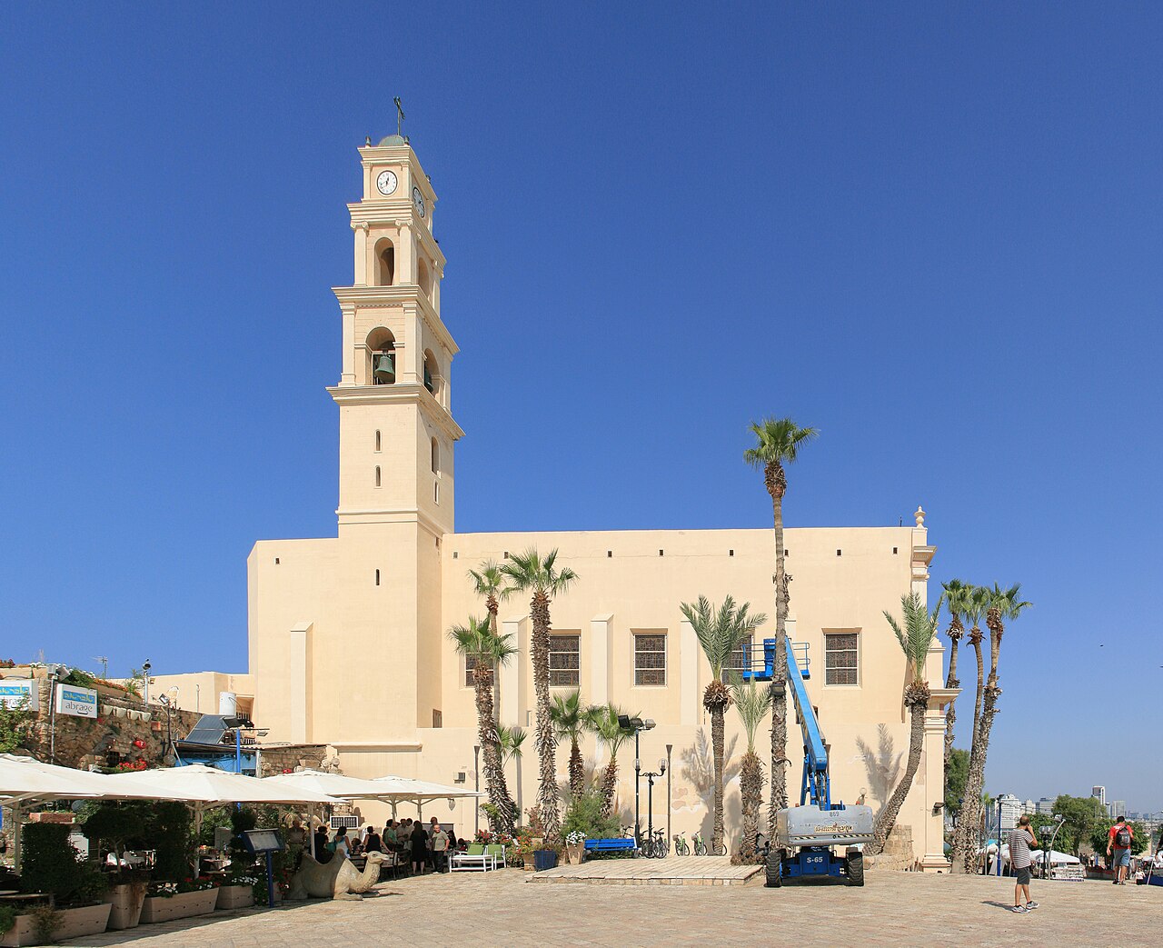 A photograph of Old Jaffa