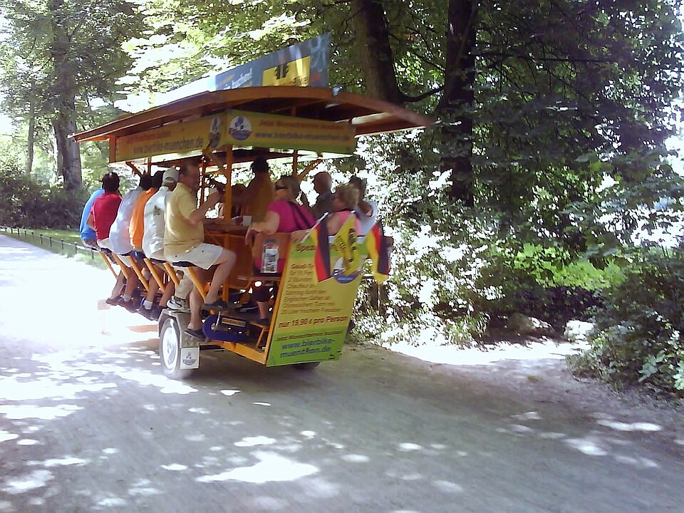 A photograph of Englischer Garten