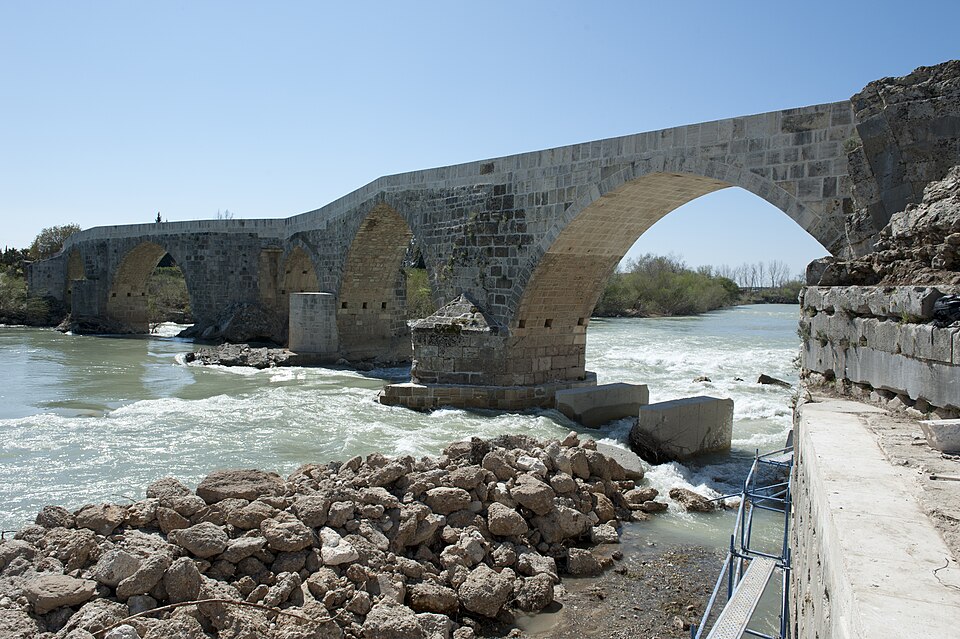 A photograph of Eurymedon Bridge