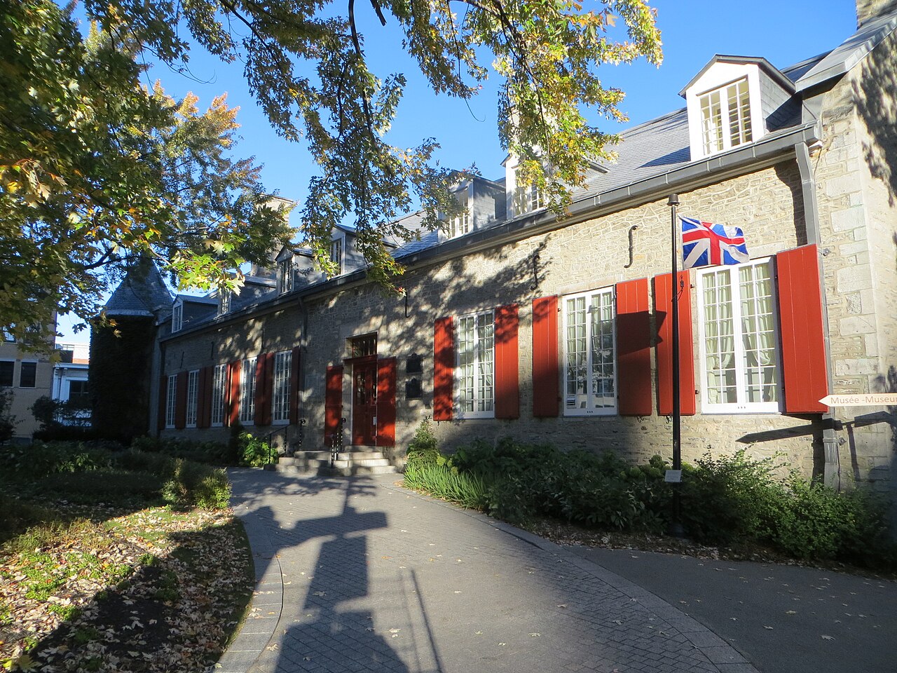 A photograph of Chateau Ramezay