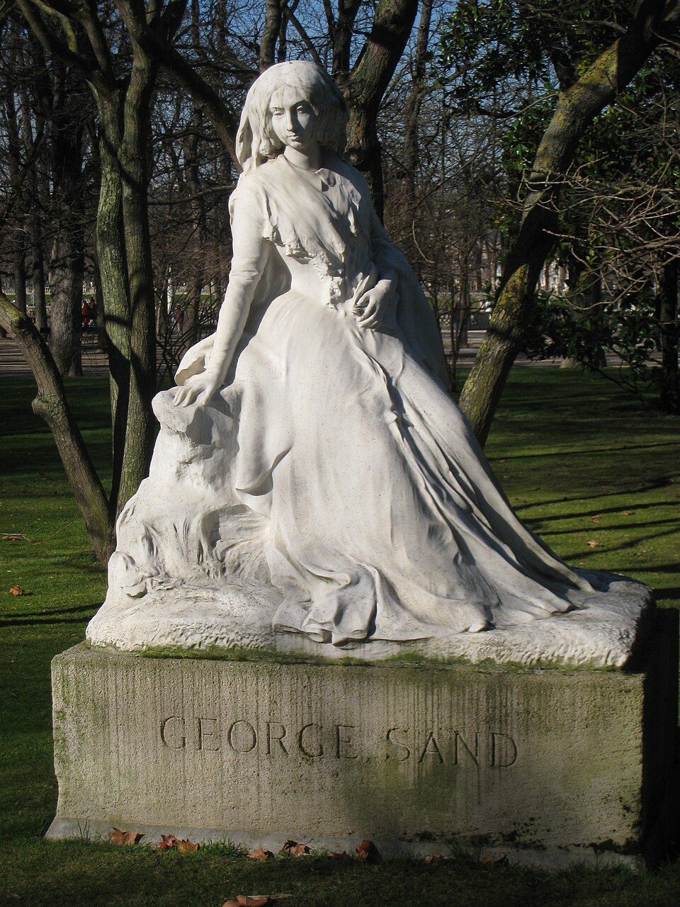 A photograph of George Sand
