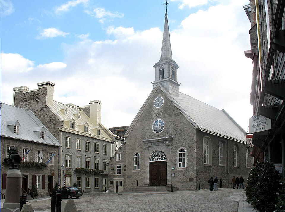 A photograph of Place Royale