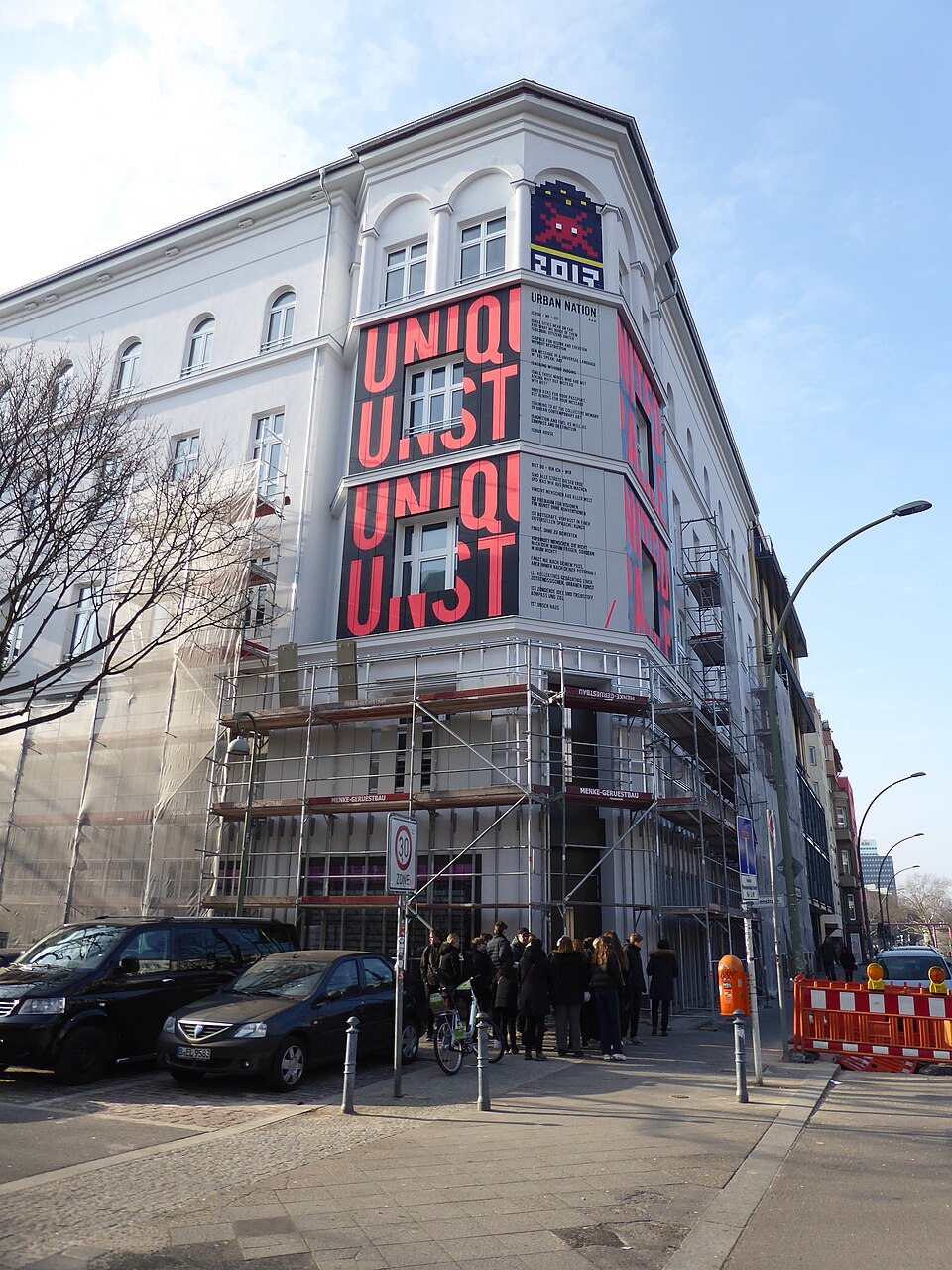 A photograph of Urban Nation Museum For Urban Contempory Art