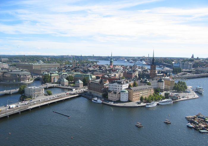 A photograph of Stockholm