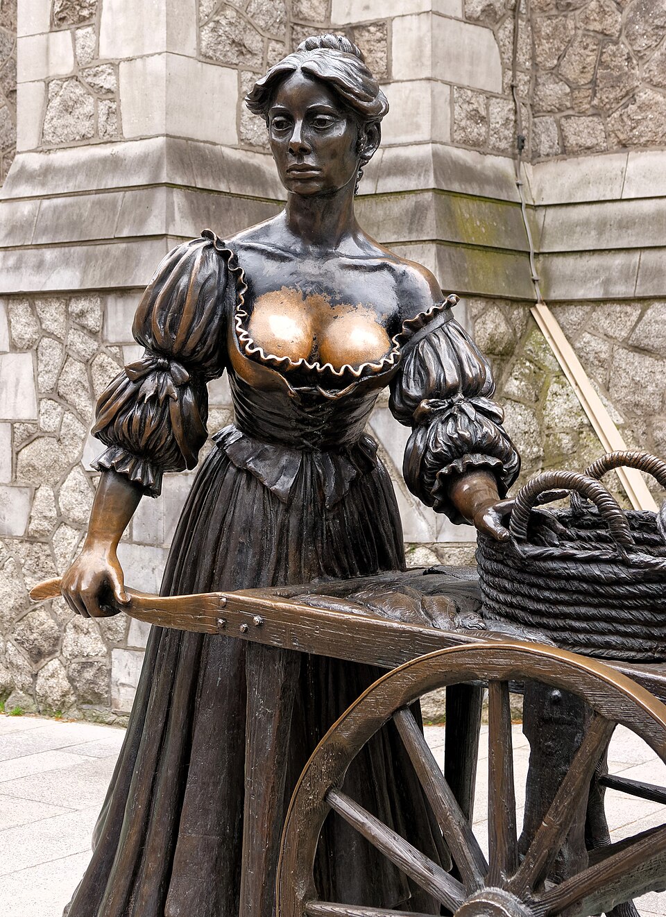 A photograph of Molly Malone