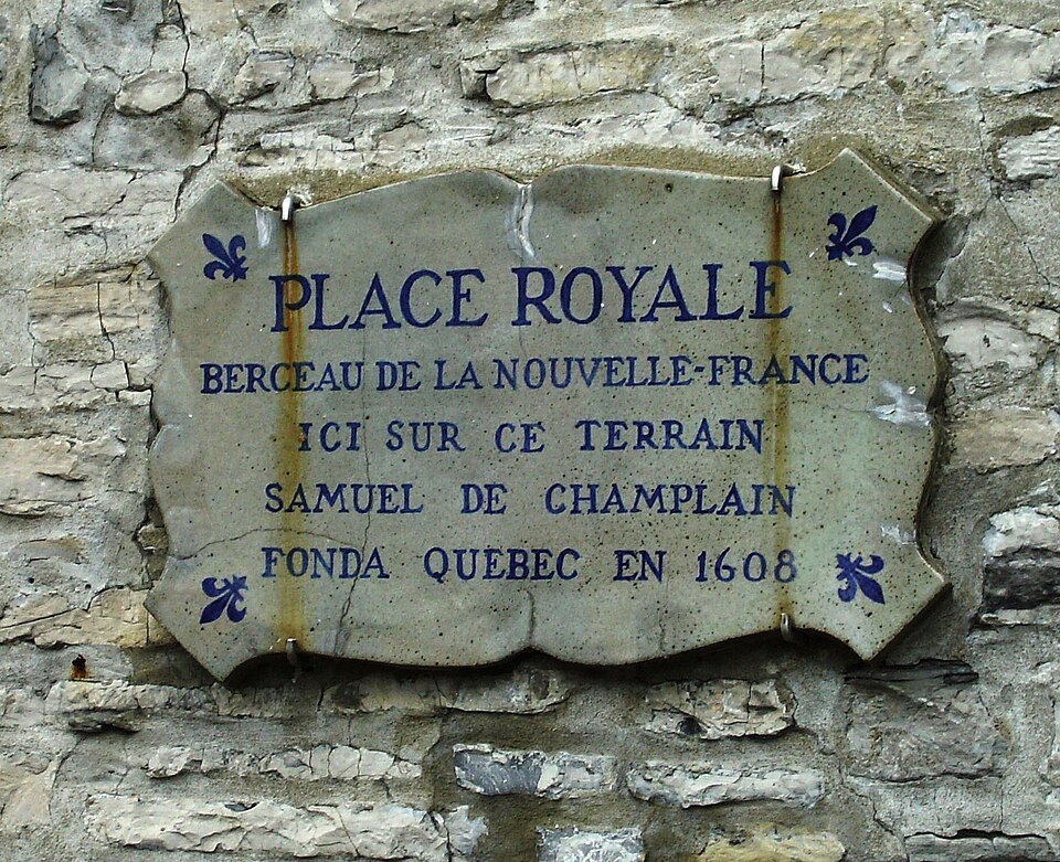 A photograph of Place Royale