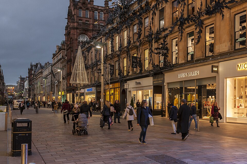 A photograph of Princes Square