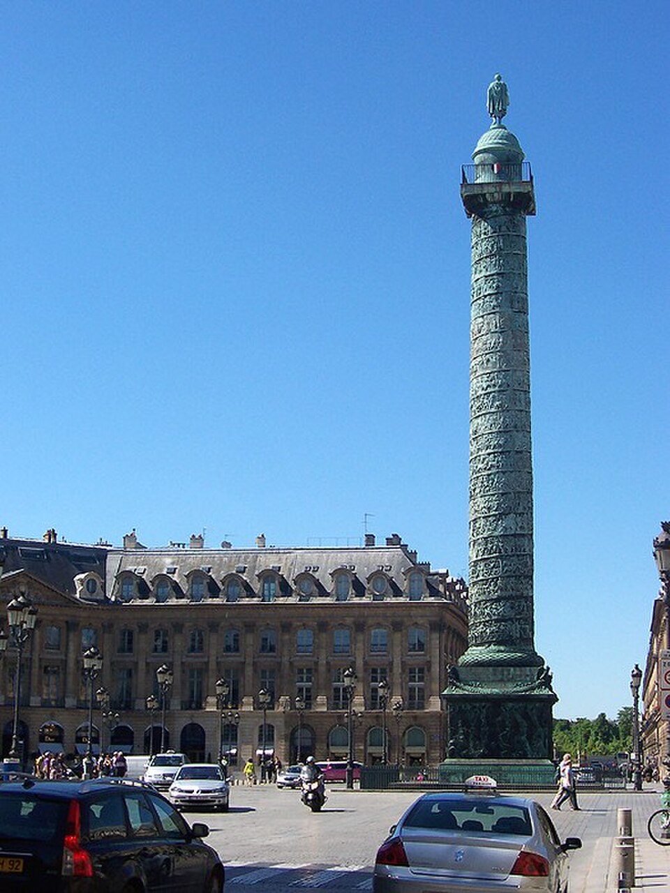 A photograph of Colonne Vendôme