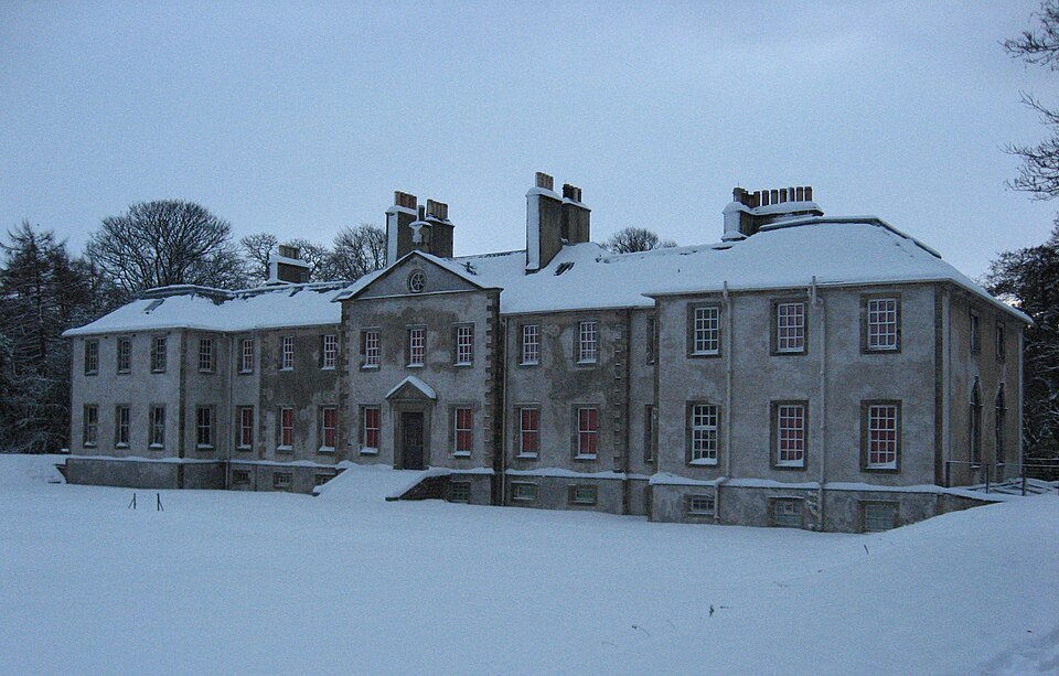 A photograph of Newhailes House, Musselburgh