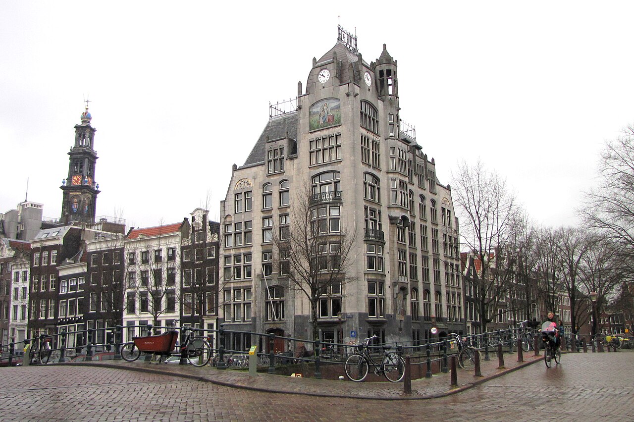 Uma fotografia de Westerkerk