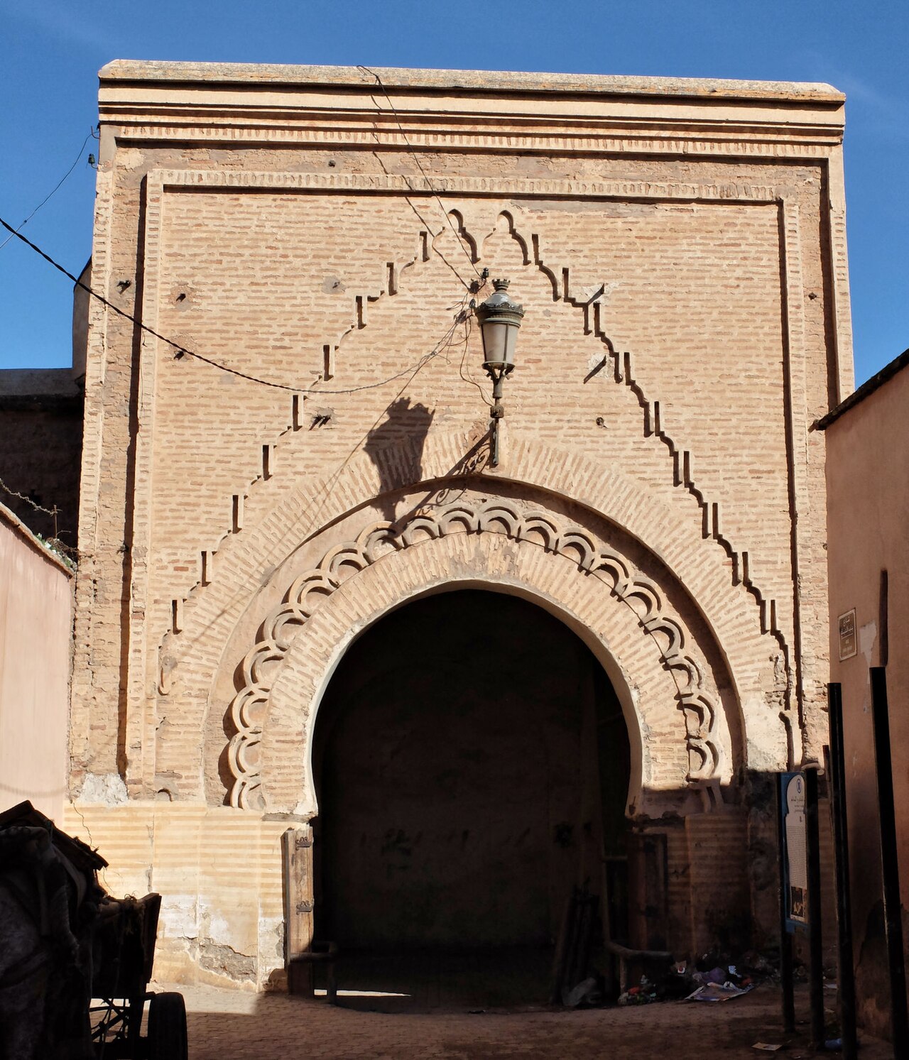 A photograph of Bab Debbagh