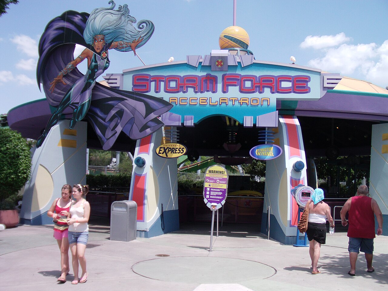 A photograph of Storm Force Accelatron